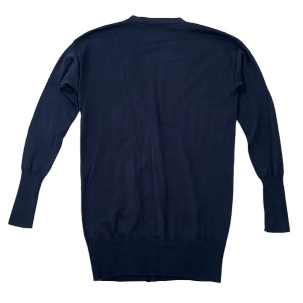 J. Crew Navy Studded Dutser Cardigan